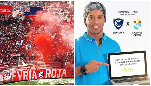 Ronaldinho lanza concurso para conocerlo en Cusco