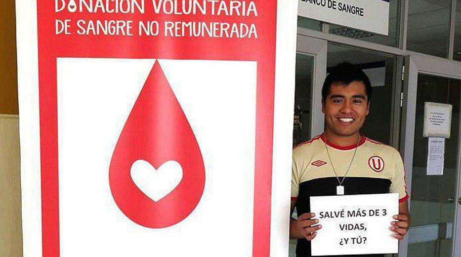 Trujillo: Hinchas de la "U" promueven campaña de donación de sangre no remunerada 