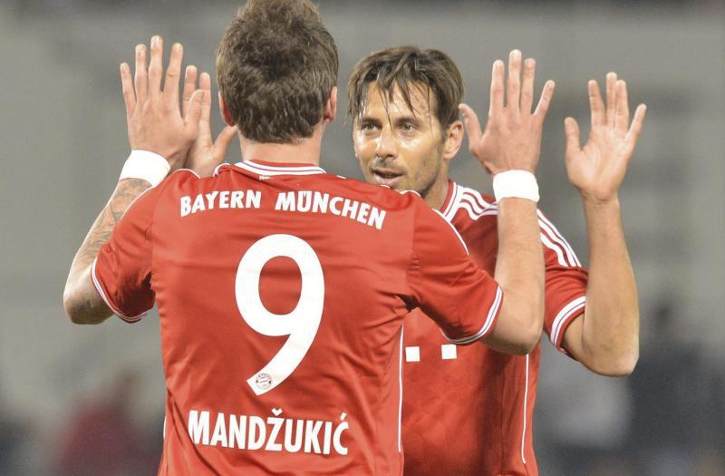 Claudio Pizarro anotó un golazo con el Bayern Munich