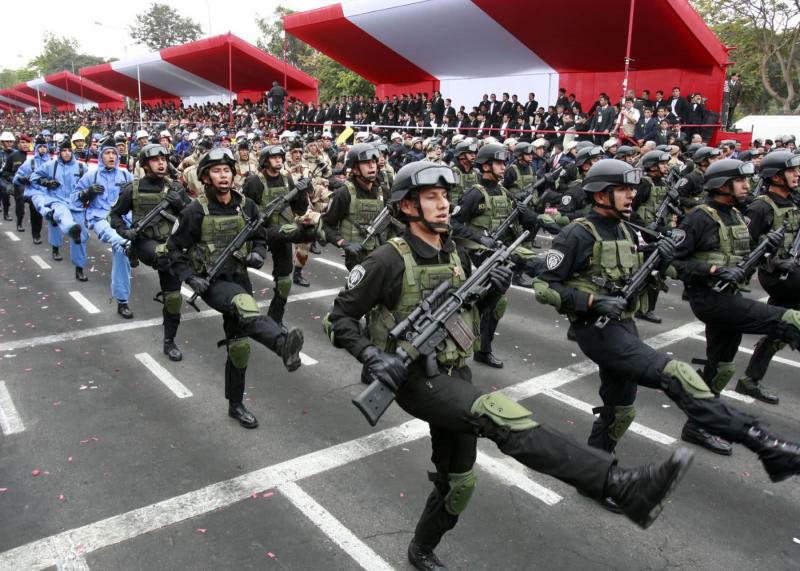 Parada Militar concitó la atención de todo el Perú