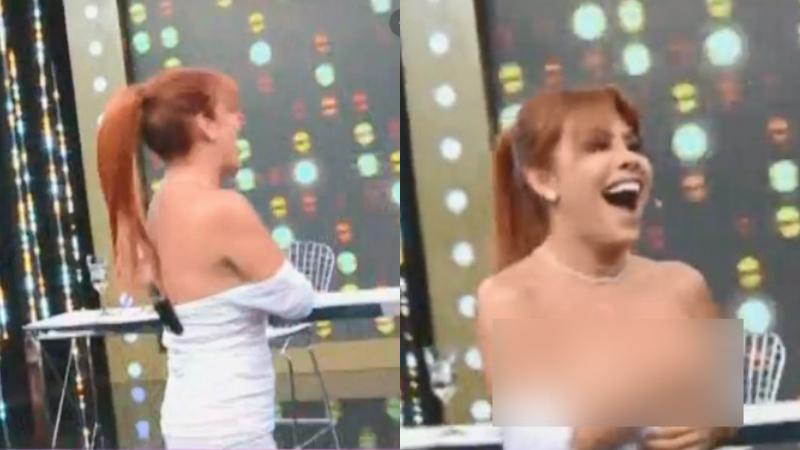 Magaly Medina tuvo accidentada presentación al inicio de su programa