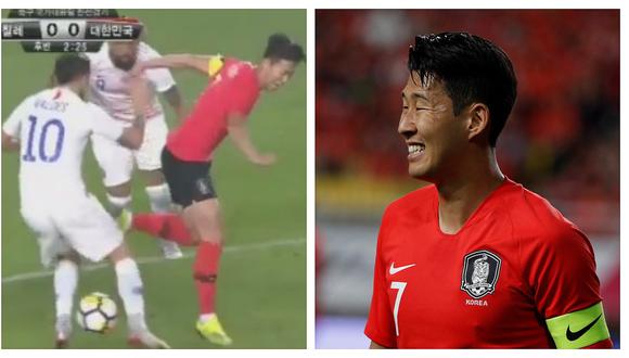 ​Coreano humilló a Arturo Vidal y Diego Valdés con genial jugada (VIDEO)