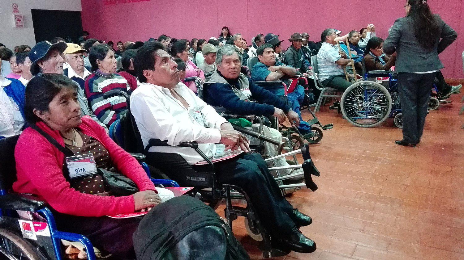En Convención Macroregional, Evalúan situación de las personas con discapacidad