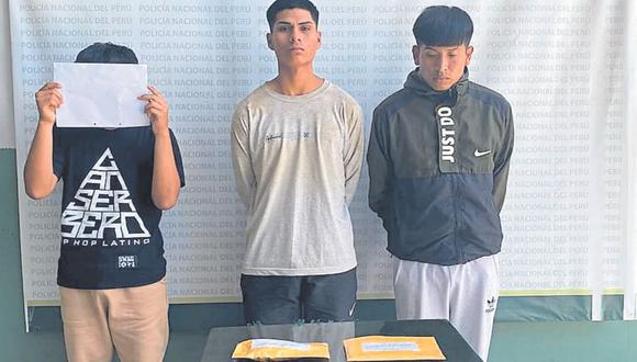 Yonathan Milla y Brayan Romero pasarán siete meses recluidos en el penal de Cambio Puente de Chimbote, acusados de robar un celular.