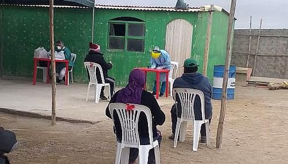 Detectan 36 contagios en distritos La Yarada Los Palos