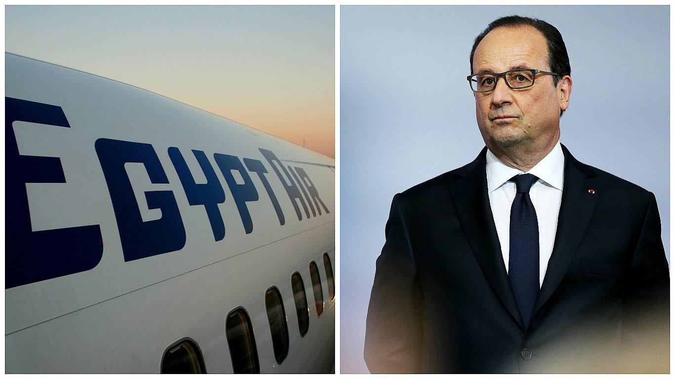 EgyptAir:  François Hollande confirma que el avión "se estrelló y se ha perdido" (VIDEO)