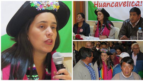 Verónika Mendoza en Huancavelica: "No soy quien para decirles por quién votar" (VIDEO)