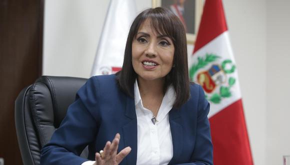 Presidenta ejecutiva de la ATU, María Jara, afirma que premier Mirtha Vásquez le expresó su apoyo en medio de intención del MTC de sacarla del cargo. (Foto:  USI)