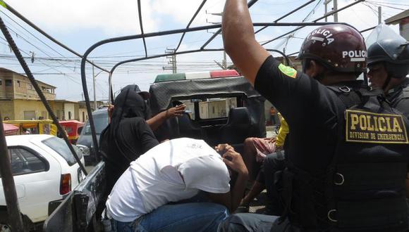 Detenidos y heridos en protesta en contra del GRT