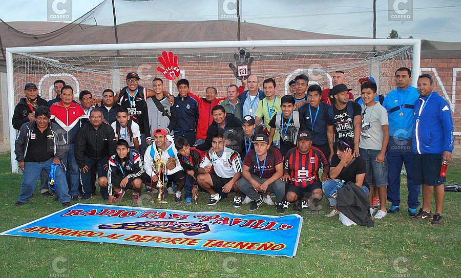 Mariscal Miller logró el bicampeonato en la Liga del Cercado de Tacna