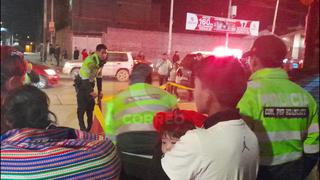 Huancayo: Joven sangrando llega a botica pidiendo ayuda, causa destrozos en bodega y cae muerto (VIDEO)