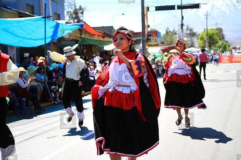 ​Alegría en el X Pasacalle Regional por el 478 Aniversario de Arequipa (FOTOS)