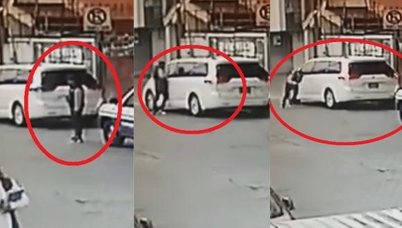 Hombre se defiende a balazos de delincuente que intentó asaltarlo (VIDEO)