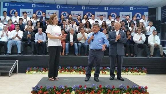 César Acuña: Anel Townsend y Humberto Lay integran plancha presidencial de APP
