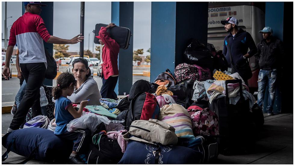El éxodo venezolano en la frontera (FOTOS) 