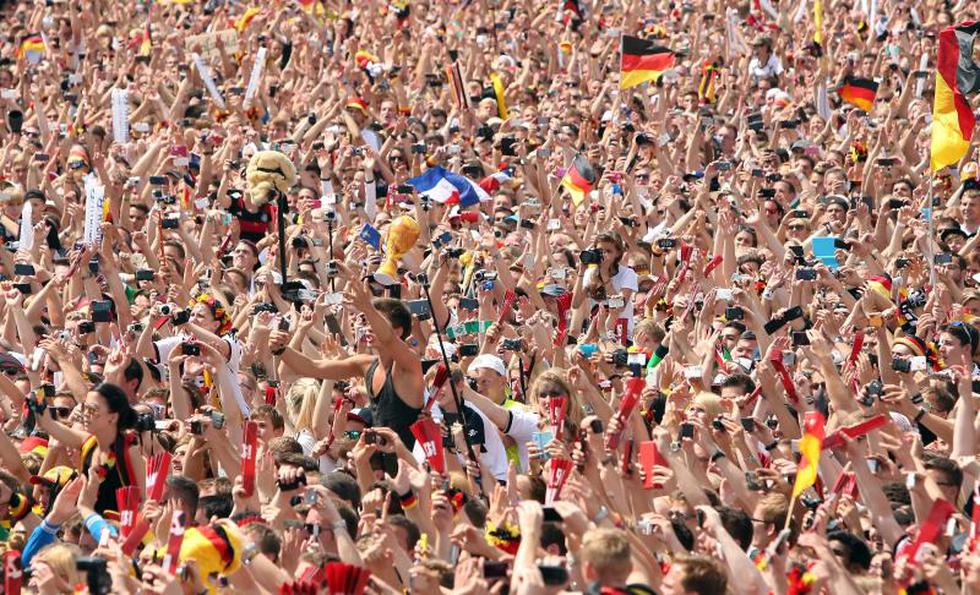 Brasil 2014: Así recibieron los hinchas alemanes a los campeones del mundo (FOTOS)