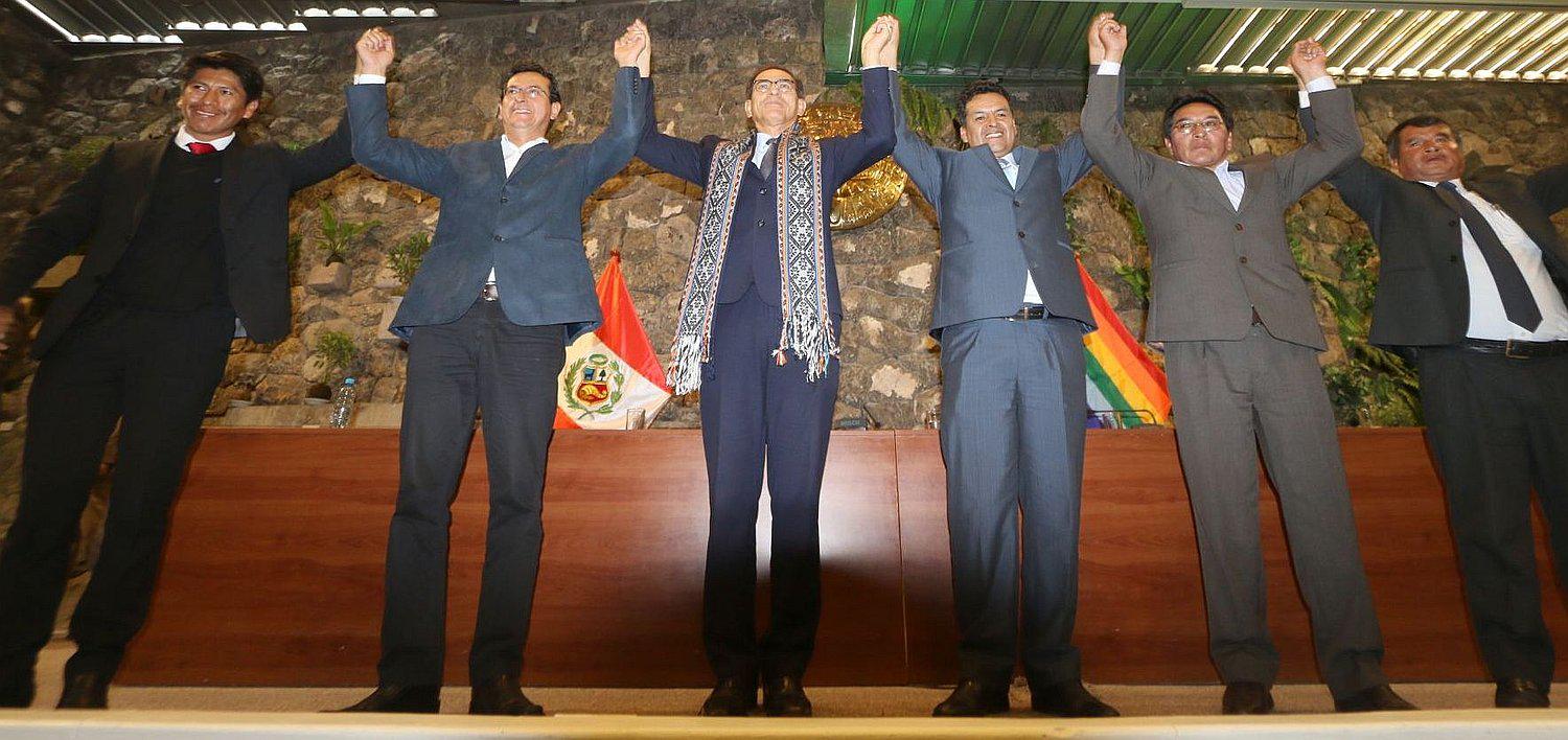 Aeropuerto de Chinchero: Martín Vizcarra recibió el 'Acuerdo por el Cusco'