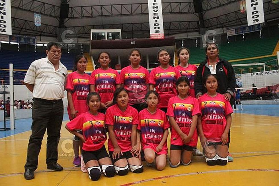 Jornada de mates en el regional de vóley escolar (FOTOS)