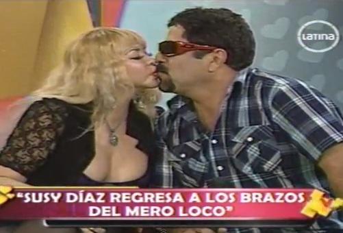 Video: Susy Díaz se reconcilia con el 'Mero Loco' 