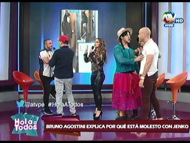 Jenko del Río y Bruno Agostini protagonizan vergonzosa pelea en vivo (VIDEO)