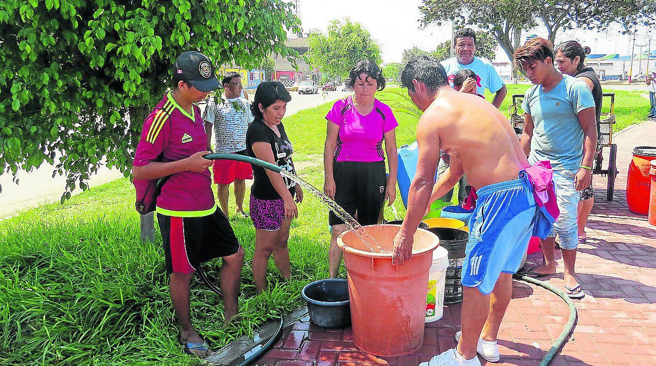Chimbote: Falta de agua continuará hasta el lunes próximo 