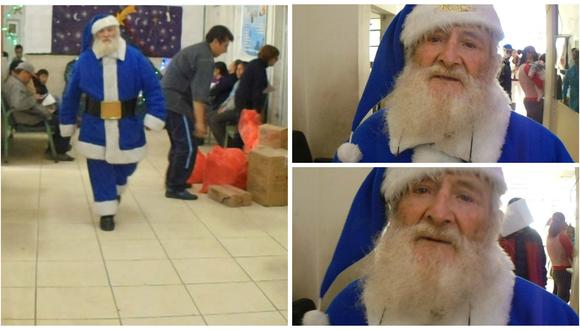 Navidad 2015: ​Santa Claus americano visita centro de salud
