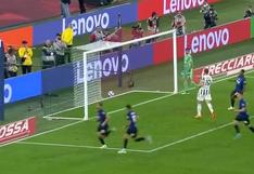 Inter empareja el marcador: Hakan Calhanoglu anota de penal el 2-2 de ante Juventus por la final de la Copa Italia
