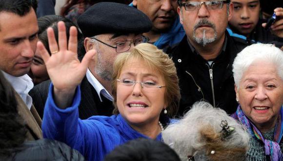 Michelle Bachelet a favor del matrimonio gay