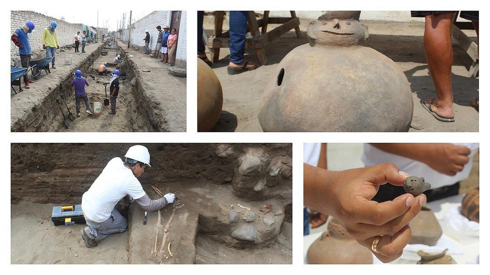 Huanchaco: Hallan restos fósiles y arqueológicos en sector Pampa La Cruz