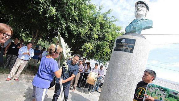 Nuevo Chimbote: Rinden homenaje póstumo al héroe y mártir de la pacificación Juan Valer