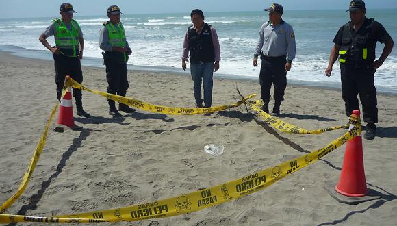 Tensión en Camaná por granada de guerra en la playa