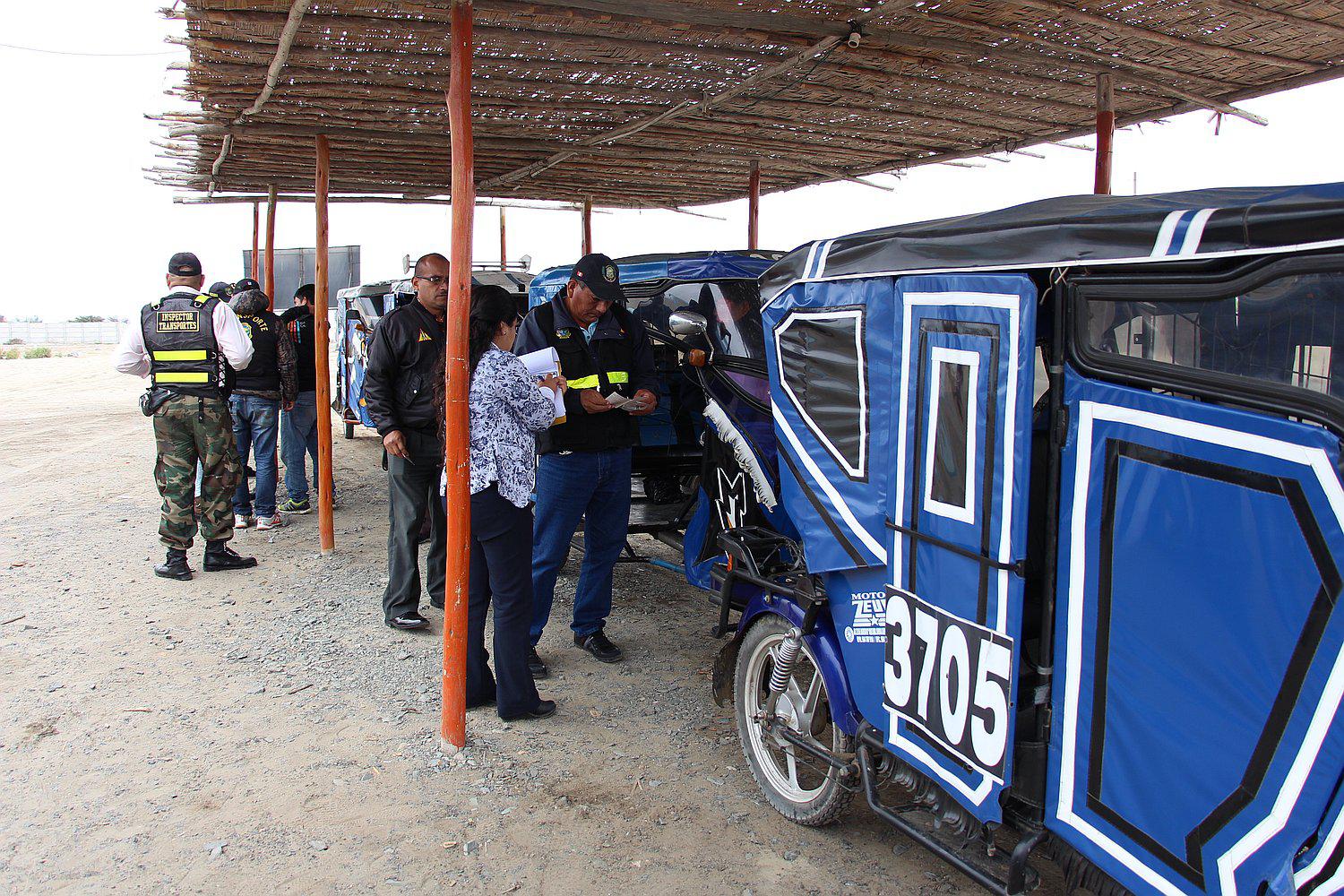 Nuevo Chimbote: 27 mototaxis sin documentos son enviadas al depósito