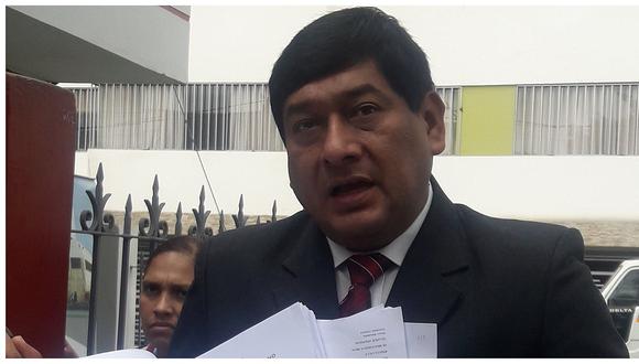 Aprista Raúl Álvarez presenta solicitud de exclusión contra su compañero Wilmer Sánchez