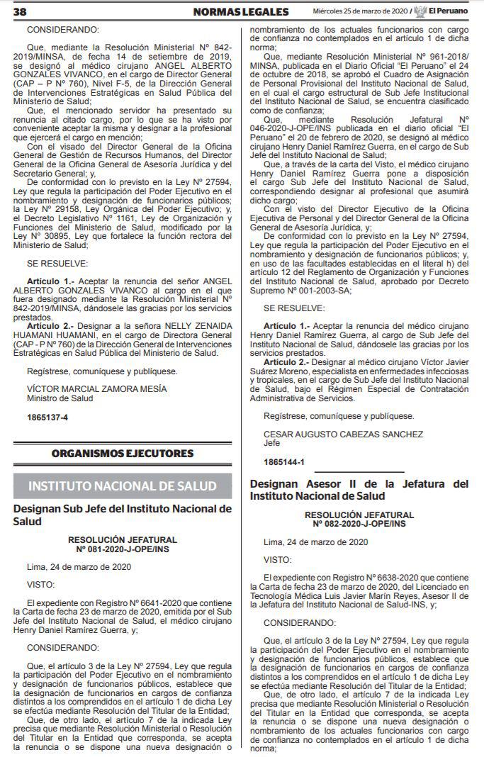 El INS tiene nuevo subjefe para operar en medio de la emergencia por coronavirus.