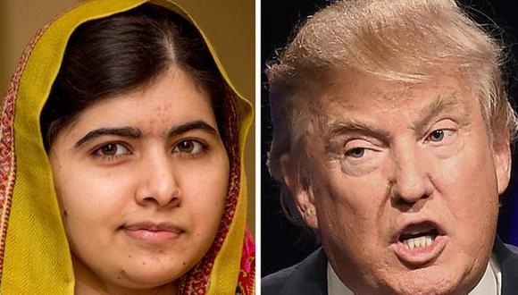 Nobel de la Paz Malala Yousafzai condena "ideología del odio" de Donald Trump
