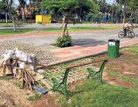  Avanza el deterioro en parques de Lima