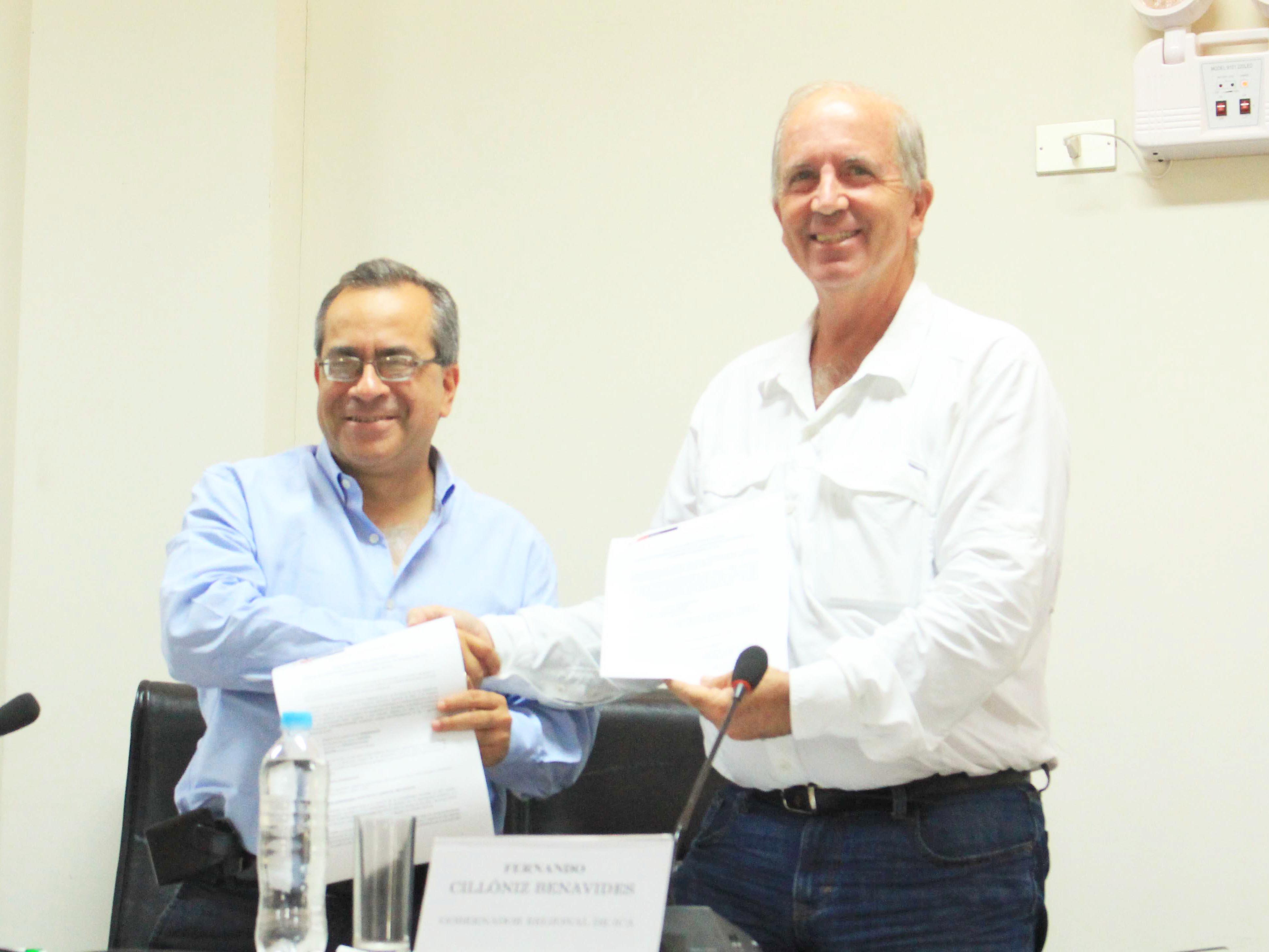 Firman convenio para mejorar la educación en la región Ica
