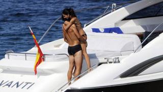 Rafael Nadal muy cariñoso con su novia en Mallorca 