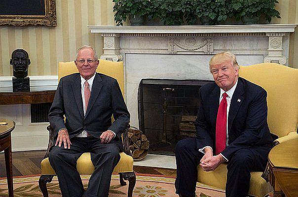 ​Trump llamó al presidente Kuczynski para ofrecer ayuda ante inundaciones