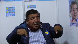 Rodolfo Aquepucho, candidato a la alcaldía de Cayma: “Tenemos que trabajar con todos los pueblos”
