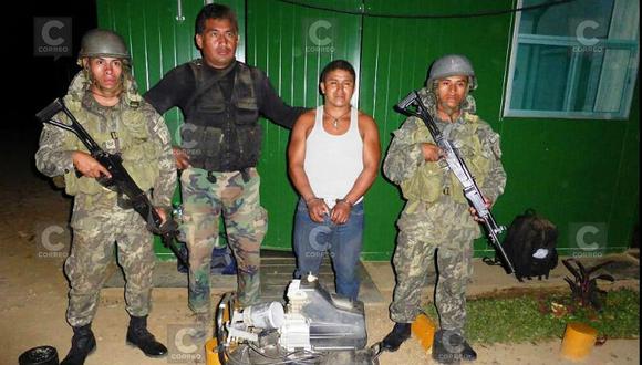 Incautan droga que era trasladada en una compresora de aire