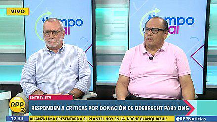 ​Uceda y Rodrich niegan beneficios de Odebrecht
