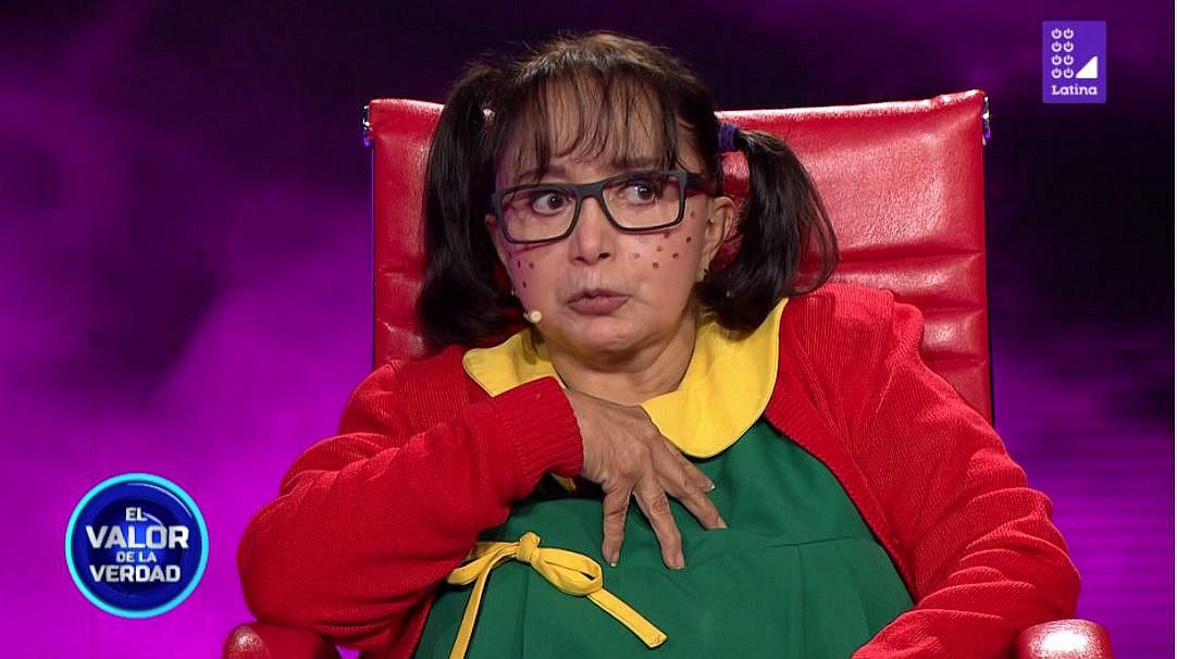 'El Valor de la Verdad': 'La Chilindrina' revela que usó poleas en el cuello para crecer