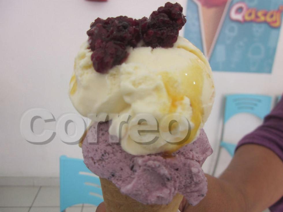 Qasaj: Los helados buenos para la salud 