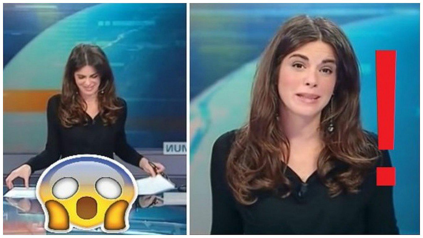 YouTube: conductora olvidó que mesa era de vidrio y mostró de más al aire (VIDEO)