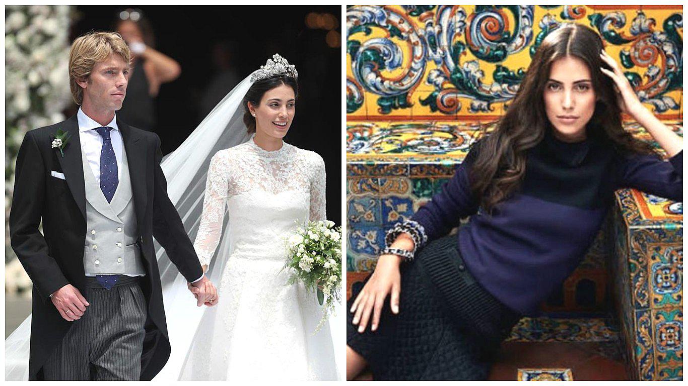 Alessandra de Osma: la lujosa diadema real que lució en su boda (FOTOS)