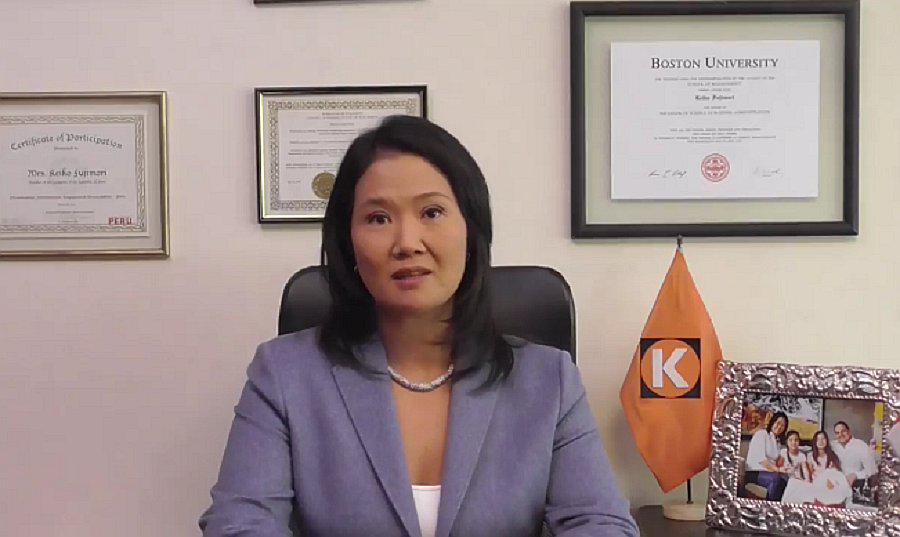 Keiko Fujimori pedirá que se exonere la reserva de información en caso Marcelo Odebrecht