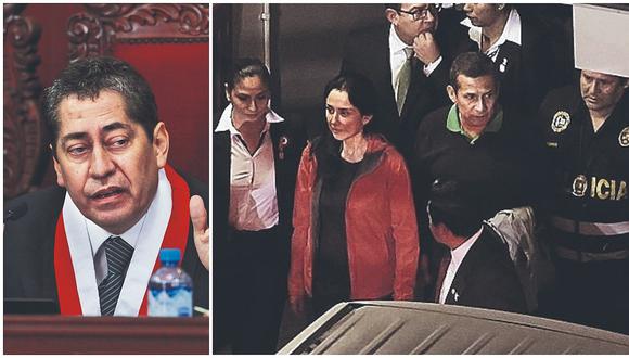 Libertad de Humala y Heredia en manos de magistrado Espinosa-Saldaña