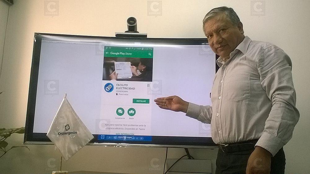 Osinergmin reportó 276 denuncias en Tacna durante el 2016