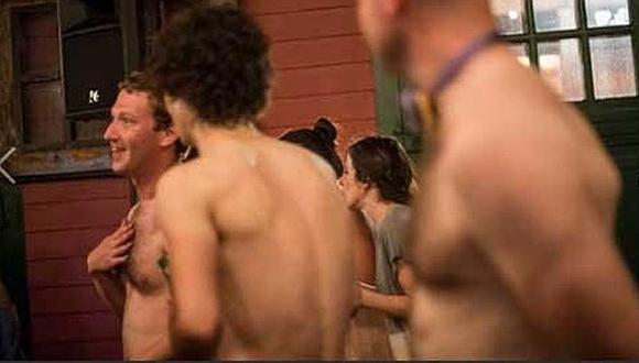 Facebook filtra foto de Mark Zuckerberg con el torso desnudo